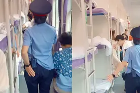 网传K1296次列车到达南阳后原路返回，12306：受陕西暴雨影响，未接通知可正常乘车视频封面