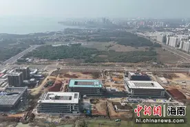 海南比勒费尔德应用科学大学项目节前大干抢工期图片