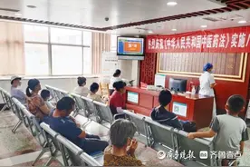 滕州中心人民医院举行《中华人民共和国中医药法》8周年宣讲活动图片