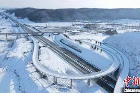 吉林省中东部新增重要通道 一地结束不通高速公路历史图片