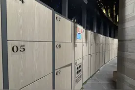 升级！在虹桥寄存更方便！纸币支付淘汰了，大柜子增加了，必经之处还新增了寄存柜图片