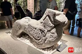 南京的博物馆有“看头”| 神秘残损辟邪在仓库中发现，或与南齐短命皇帝有关图片