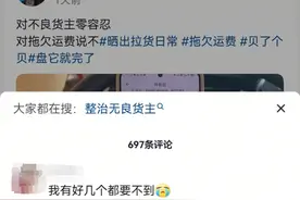 大量货运网约司机被逃单，最长已拖欠运费半年，平台方回应图片