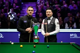 丁俊晖斩获斯诺克英锦赛亚军 奥沙利文夺第八冠图片