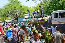 缺水缺电的印度，如何度过“残酷的夏天”？图片