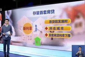 记者观察 存量首套房贷利率下调 上海购房人受益几何？视频封面