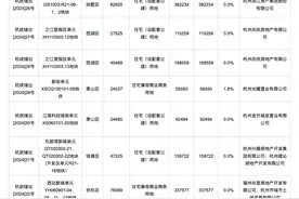杭州第三批次8宗涉宅用地167.2亿元成交，滨江集团74亿元拿下两宗地块图片