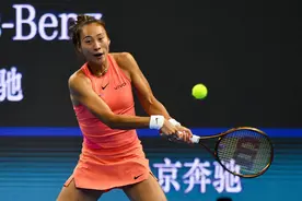 郑钦文谈摔倒原因，与状态不够好有关图片