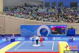 武术散打连夺5金，中国选手感慨“金牌背后是汗水”图片