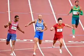 苏炳添复出夺冠！图片