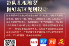 “双争”光荣榜｜夏雨：带队扎根雄安做好新区规划设计图片