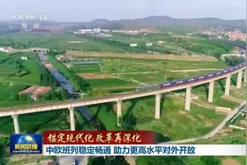 锚定现代化 改革再深化丨中欧班列稳定畅通 助力更高水平对外开放图片