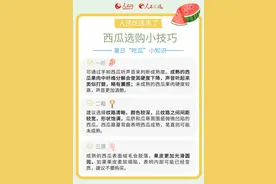 西瓜这么选，保熟！图片