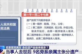 41岁独身女子去世，9个亲戚争遗产……法院这样判图片