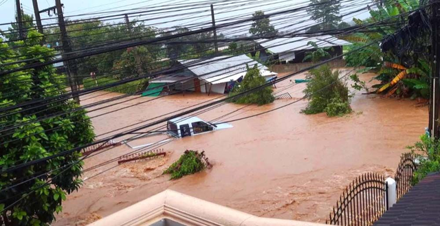 泰国洪灾已致6人死亡123人受伤
