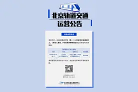 【出行提示】今天中午起，北京地铁这个车站部分出入口临时封闭~图片