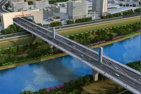 中国坝洒—越南巴刹红河界河公路大桥开工建设图片