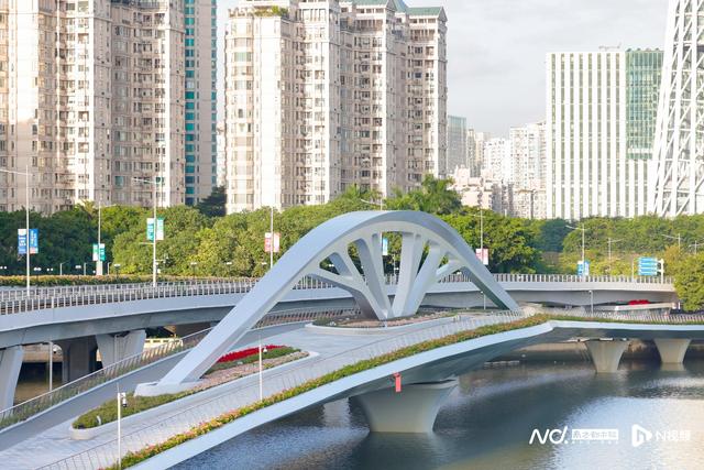广州地标景观再升级！广州塔滨水大台阶、黄埔涌桥正式开放