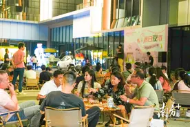 解锁“夏夜经济”，松山湖落日夜市带动城市“烟火气”图片