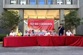 湖北襄阳：襄州消防深入大湾工业园区开展消防安全培训图片