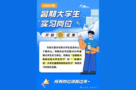 招募令！2025年暑期大学生实习岗位→图片