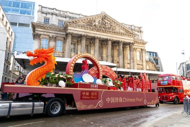 诸暨“西施号”花车，国外“出圈”！