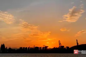 落日熔金！福州晚霞刷屏朋友圈！图片