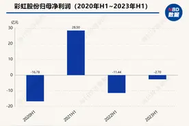 半年亏损2.7亿，咸阳彩虹仍难企稳？图片