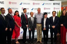 中国南航广州至澳大利亚布里斯班航线正式复航图片