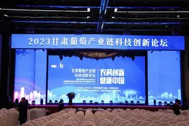 2023甘肃葡萄产业链科技创新论坛在兰州举行图片