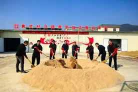 以产业振兴带动乡村振兴，韶关乐昌启用香芋马蹄加工车间、启建腊味加工厂图片