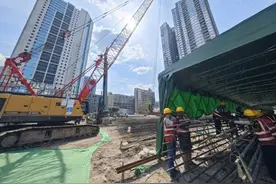 成都青羊区新地标“双子塔”预计2027年完工图片
