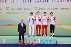 为国争光！济南健儿王子通勇夺东亚空手道锦标赛冠军图片