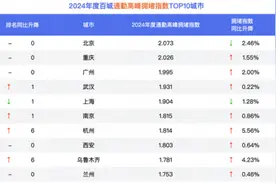 百度地图发布2024年中国城市交通报告：重庆位列周末出行热度高峰城市图片