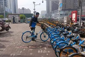 绿色出行！气温升高，太原市共享单车骑行量上升图片