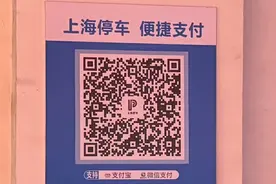 扫“上海停车”码缴停车费要先下载APP？平台称是场库贴错了码图片