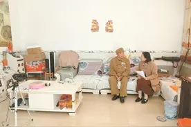 麻城组织采集老兵口述档案图片