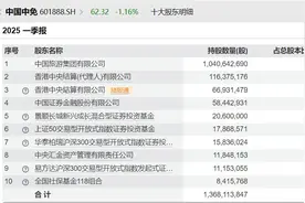 V观财报｜中国中免一季度业绩双降，社保基金新进前十股东图片