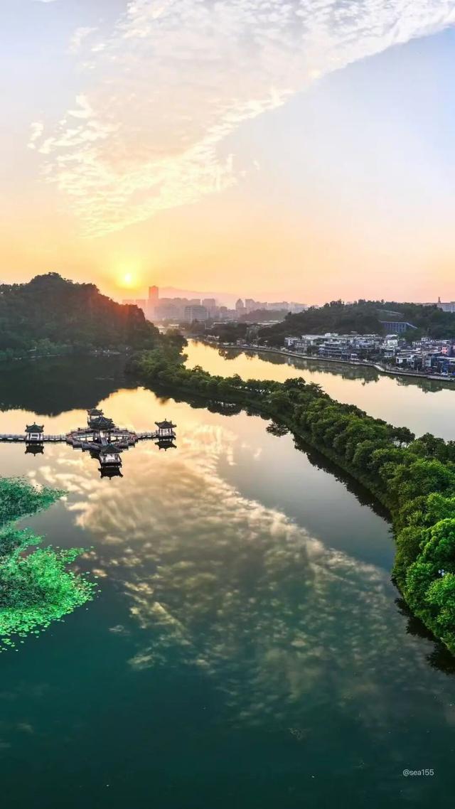 肇庆“天空之镜”太梦幻了！原来还有这样一段历史……