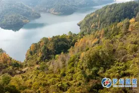 【组图】贵州罗甸：林霞水库冬景如画图片