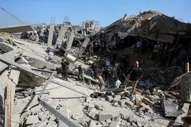 以军在加沙开展大规模攻势 特朗普说加沙民众“正挨饿”图片