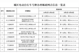 事关电动自行车上牌！荆州交警温馨提示图片