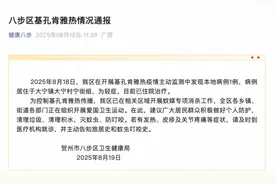 广西多地发现基孔肯雅热本土病例，这些高风险地区也有出现本土病例可能图片