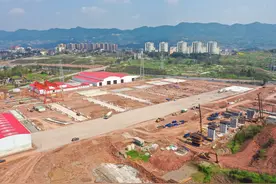 关注！成渝中线高铁科学城站最新进展图片