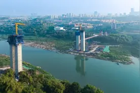 两江新区悦来⇄蔡家仅需10分钟！这座跨江大桥建设刷新进度条图片