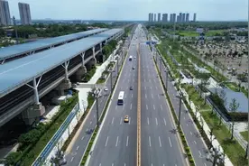 双向12车道！武汉这条“公园大道”完工了图片