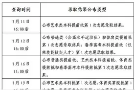 2024高考 | 今天16:00后这些批次可查录取结果图片