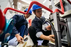 （社会）探访乌东德水电站图片