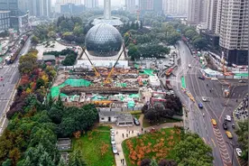 市政道路建设——南北中轴线预计春节前“换新颜”图片