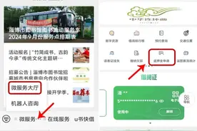 淄博市图书馆开通借阅证线上退还押金功能图片